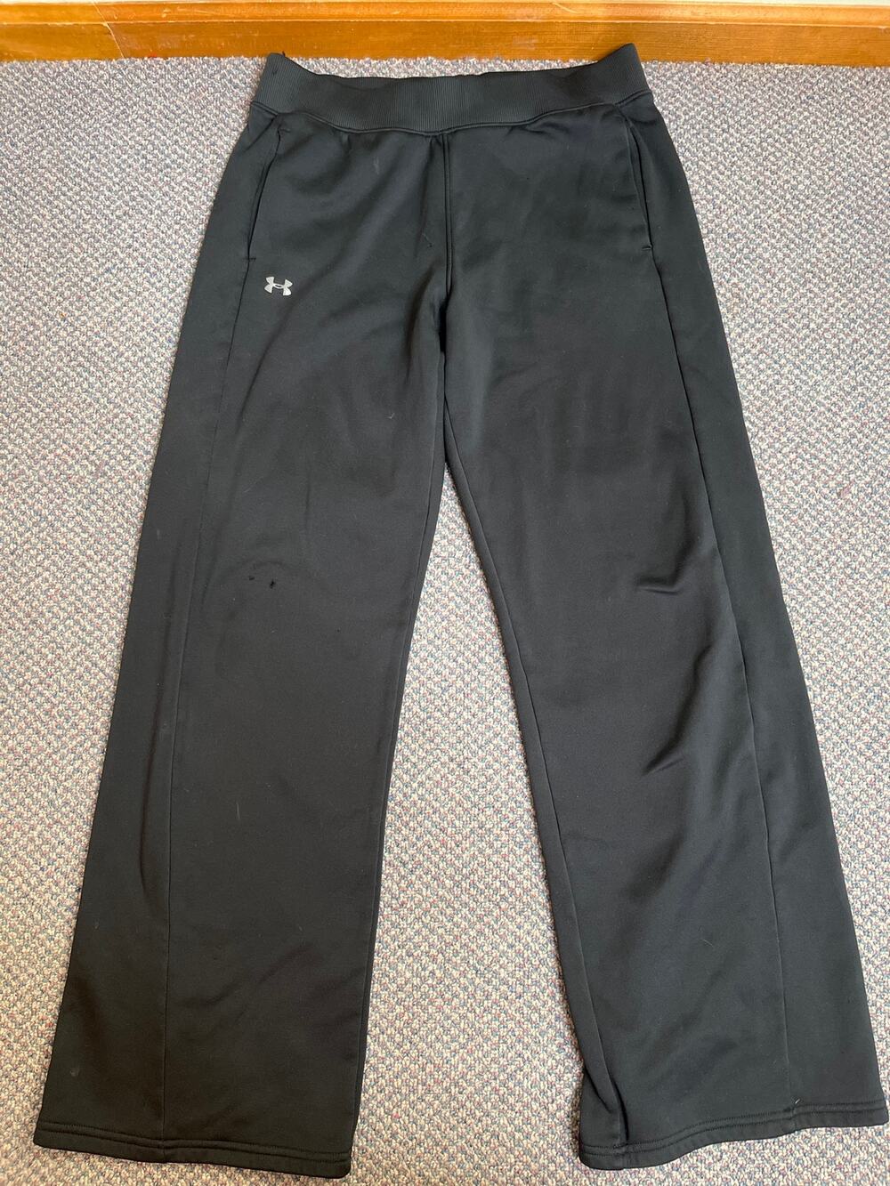 Under Armour womens Black Medium ColdGear Sweatpant